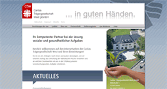 Desktop Screenshot of ct-west.de